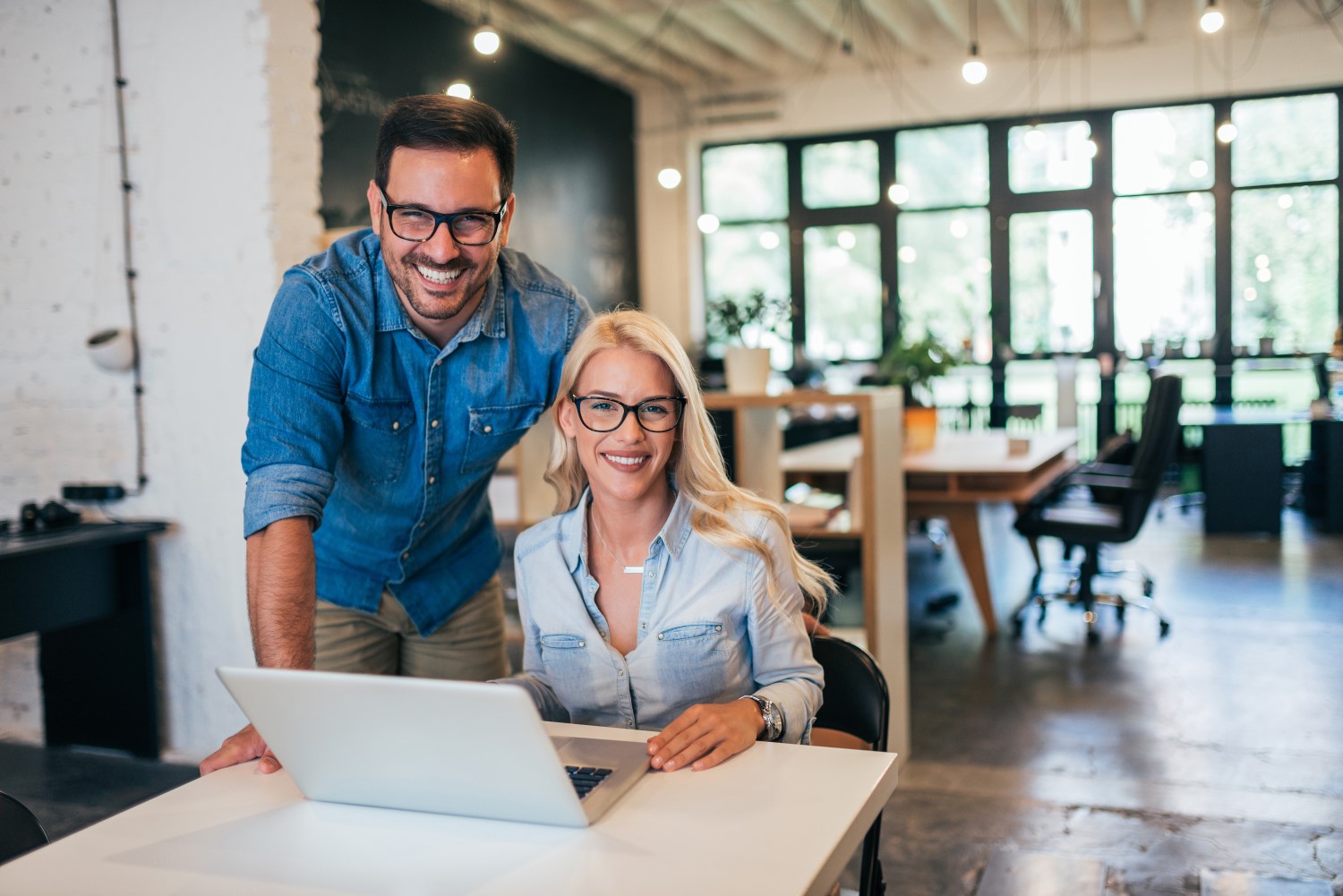 Two creative small business owners